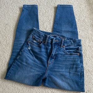american eagle curvy high rise jegging
